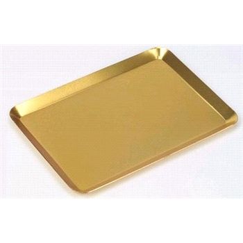 BANDEJA MOSTRADOR ALUM.ORO 40X30