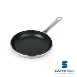 SARTEN ALUMINIO M/INOX SUPREM-INOX 18