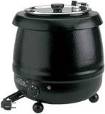 OLLA SOPA ELECTRICA NEGRA 10L LACOR