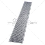 TAPETE BARRA GOMA 70 X 10 PLATA THE BARS