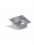 CUBETA GN INOX 1/6 X 100 mm. 1,6 L.